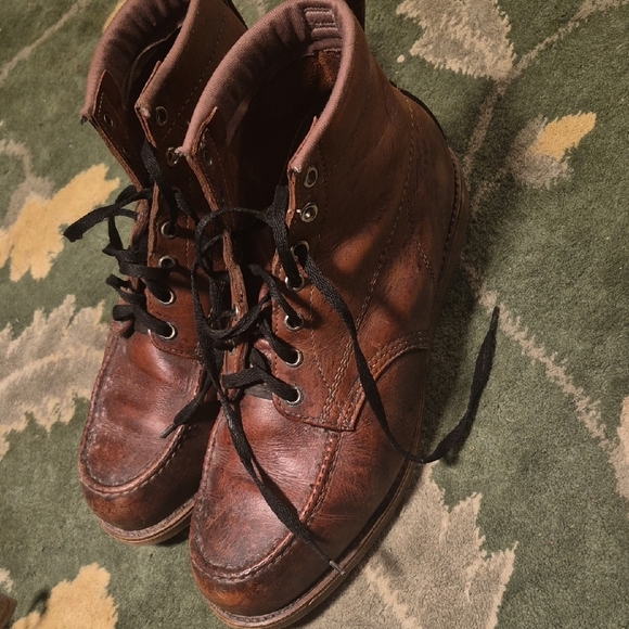 Men\'s Brown Leather Chukka Boots - Classic Lace-Up Ankle Boot main image 14